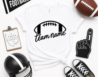 Custom Football Team Shirt | Personalized Game Day Tee | School Spirit Apparel