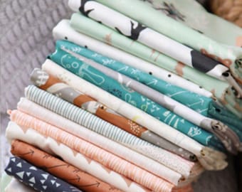 Hello, Bear by Bonnie Christine - Art Gallery Fabrics - Half Yard Bundle - 20 Pieces - OUT OF PRINT