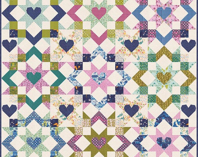 Star Crossed Lovers Quilt Pattern by Sarah Thomas - SARIDITTY - Fat ...