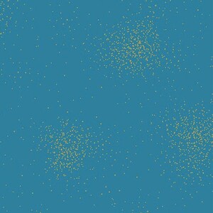 Greatest Hits Vol. 1 by Libs Elliott for Andover - Spray CERULEAN - Half Yard Increments