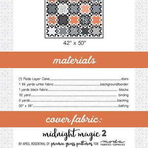 Sugar Buzz Quilt Pattern by Prairie Grass Patterns - 42"x50" Finished ...
