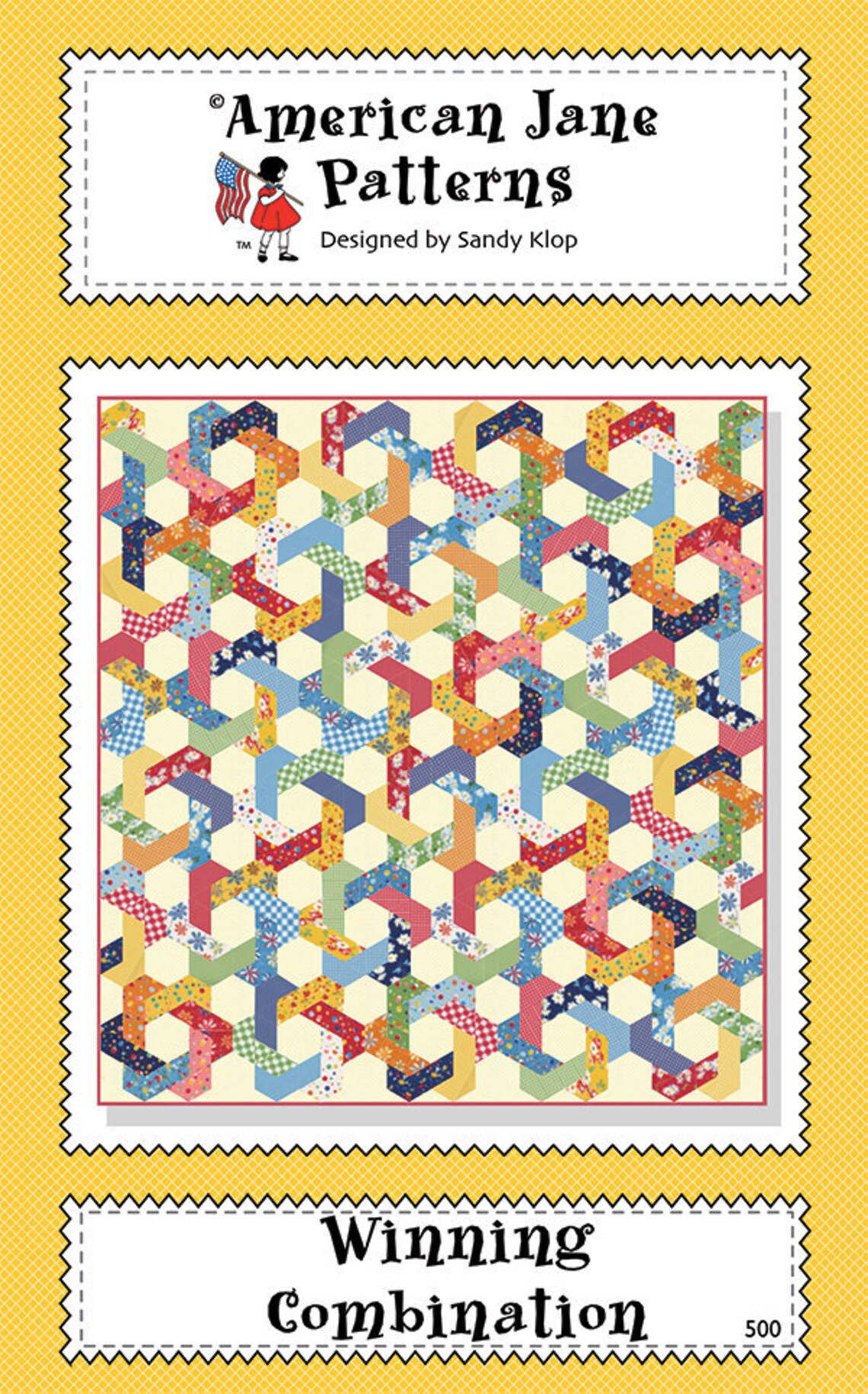 Winning Combination Quilt Pattern by American Jane Makes Etsy