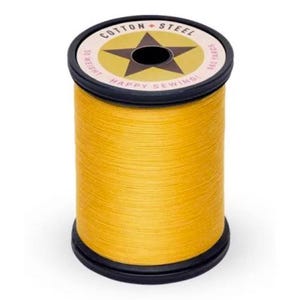 753-0567 - Sulky 50wt 660YDS Cotton + Steel 100% Cotton Thread - Col.753-0567, Butterfly Gold - Long Staple Egyptian Cotton