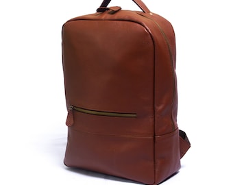 Handmade Leather Backpack | Laptop Backpack | Travel Bag | Everyday Rucksack | Leather Bag | Personalised Gift for Him