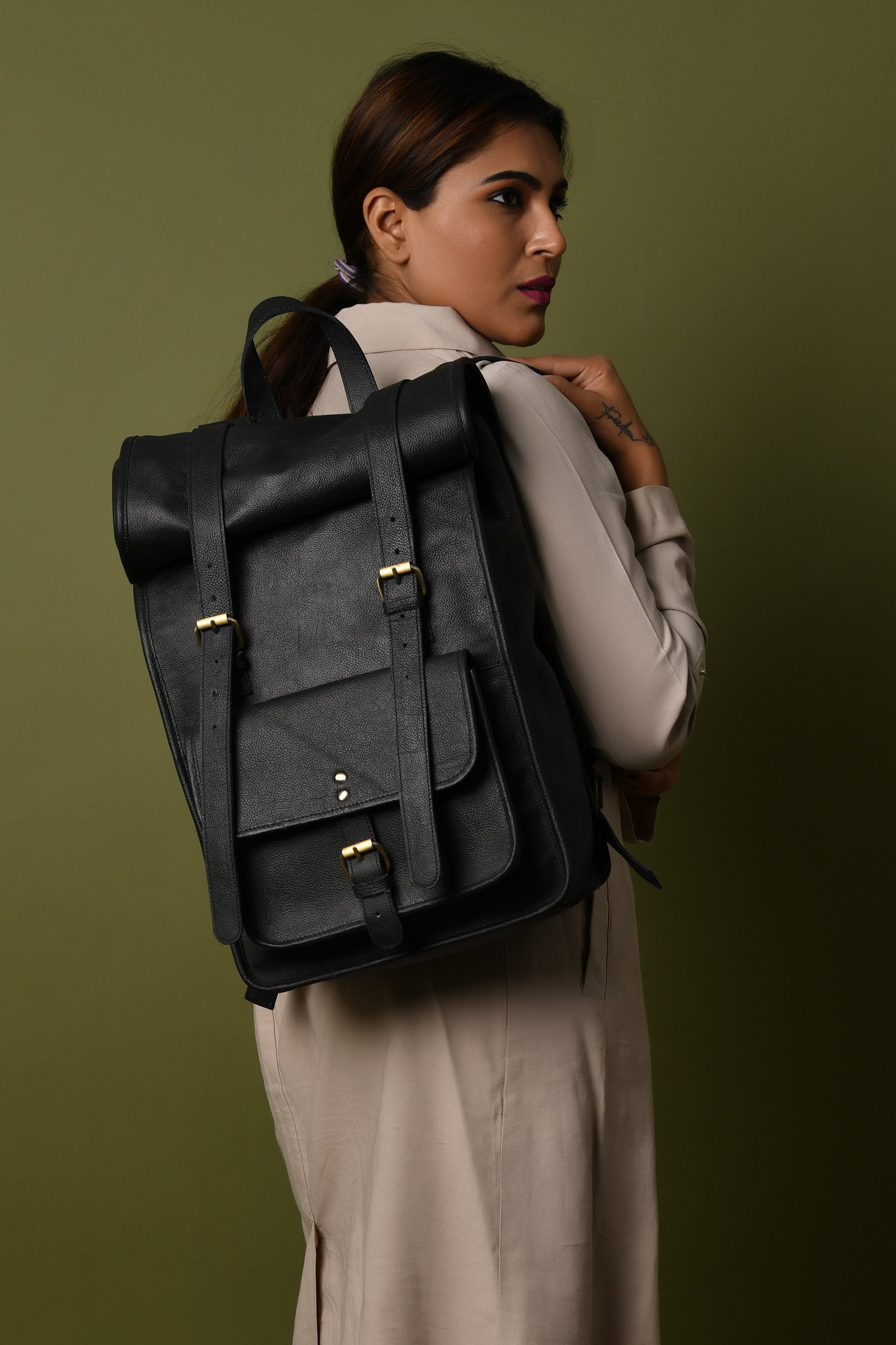 Printed Ladies Designer Backpack