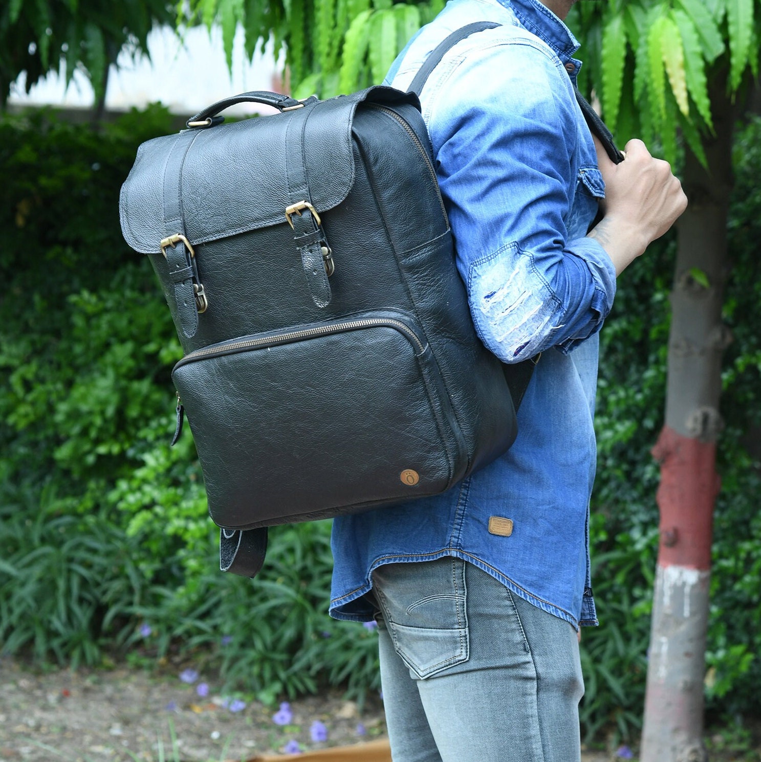 Mochilas escolares de piel sale