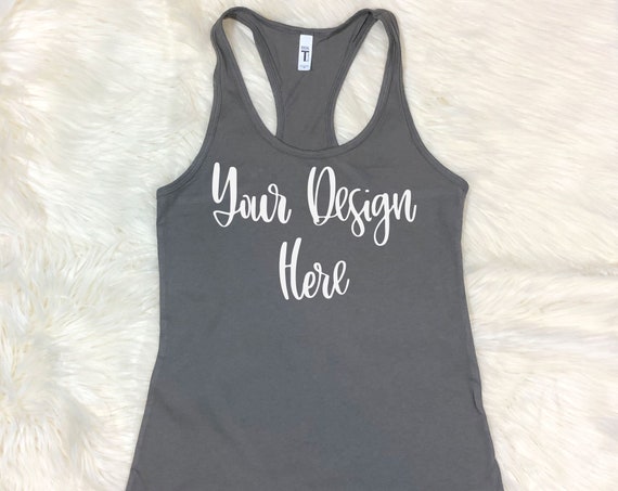 Next Level 1533 Warm Grey Mockup Photo Flatlay