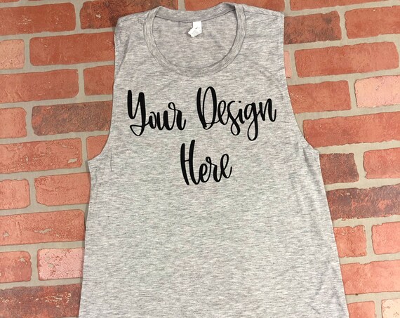 Bella Canvas 8803 Athletic Heather Mockup Photo Flatlay