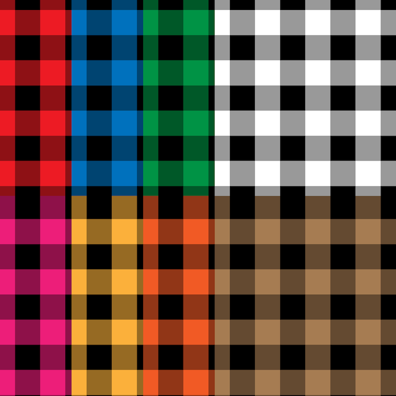 Buffalo Check Buffalo Plaid Pattern digital Paper Pack Etsy