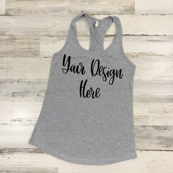 Next Level 1533 Heather Grey Mockup Photo Flatlay Photo Etsy