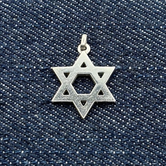 Tiffany Co. Sterling Silver Star of David Pendant Etsy