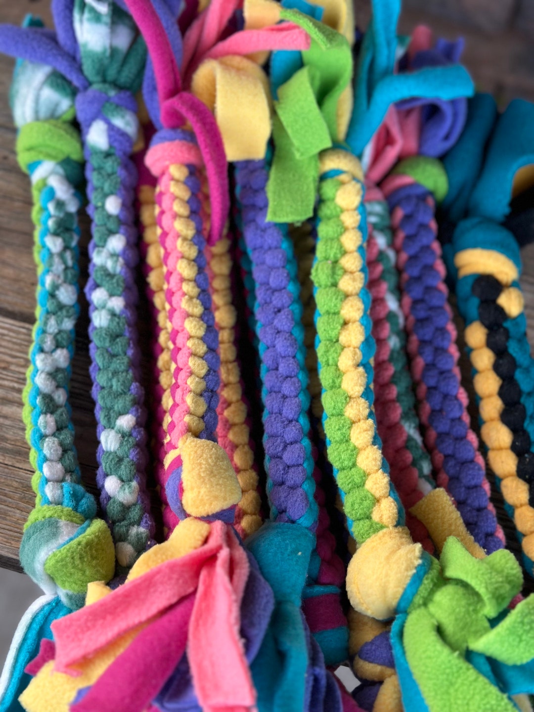 Dog Tug Toys. Rope Toy Braided Square Knot Dog Toy Made of Etsy
