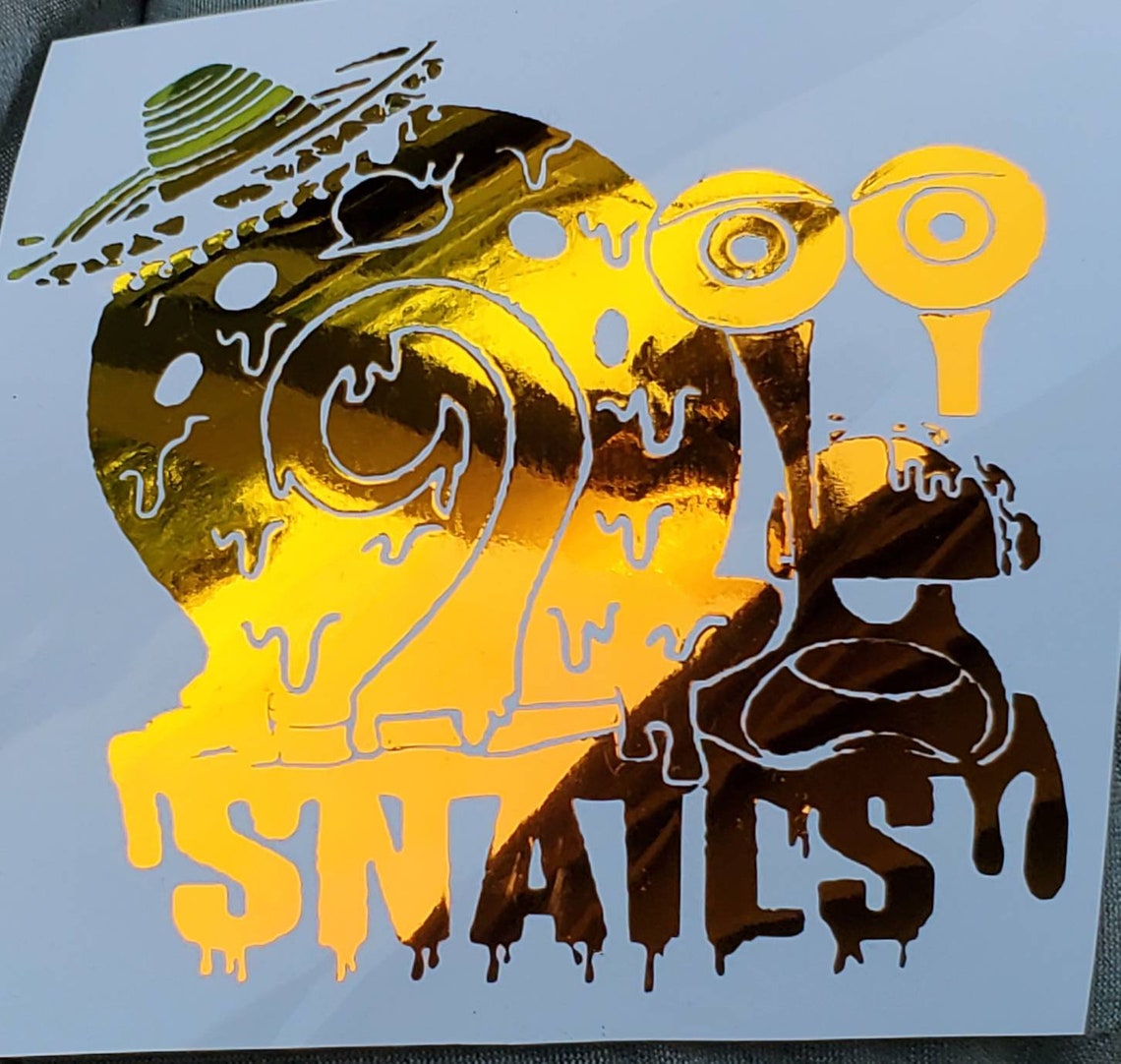 Snails edm decal car sticker rave festival Electric Daisy Etsy