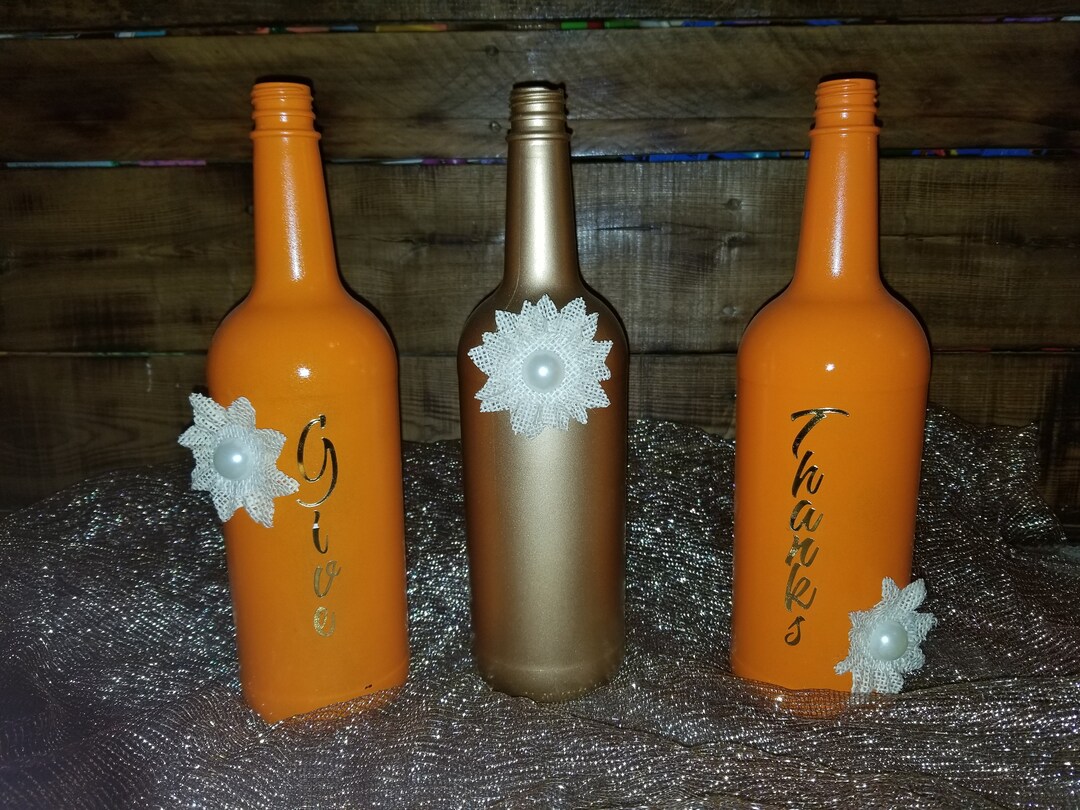 Decor Bottles Etsy