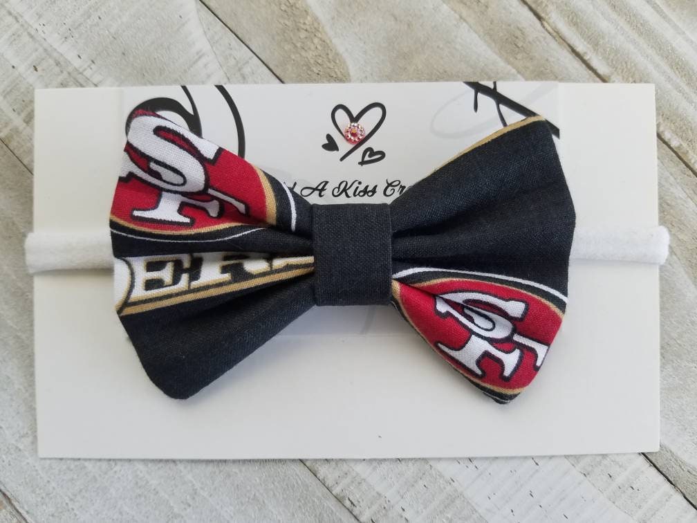 Girls San Francisco 49ers Outfit, Baby Girls Forty Niners Game Day Football  Outfit · Needles Knots n Bows · Online Store Powered by Storenvy