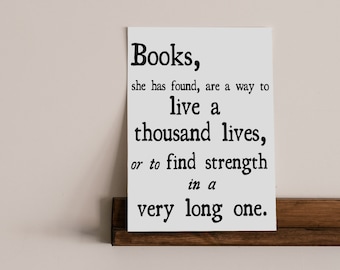 Sofort download, Wandkunst, druckbar, Invisible Life of Addie LaRue, Addie LaRue, schwarz weiß, Buchzitate, V.E. Schwab