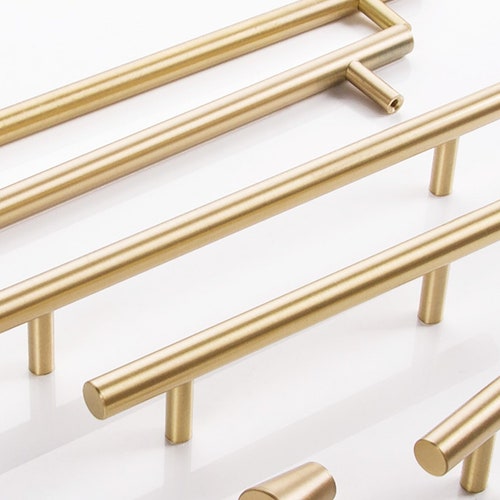 Champagne Gold Drawer Knobs and Drawer Pulls Knobs Etsy Australia