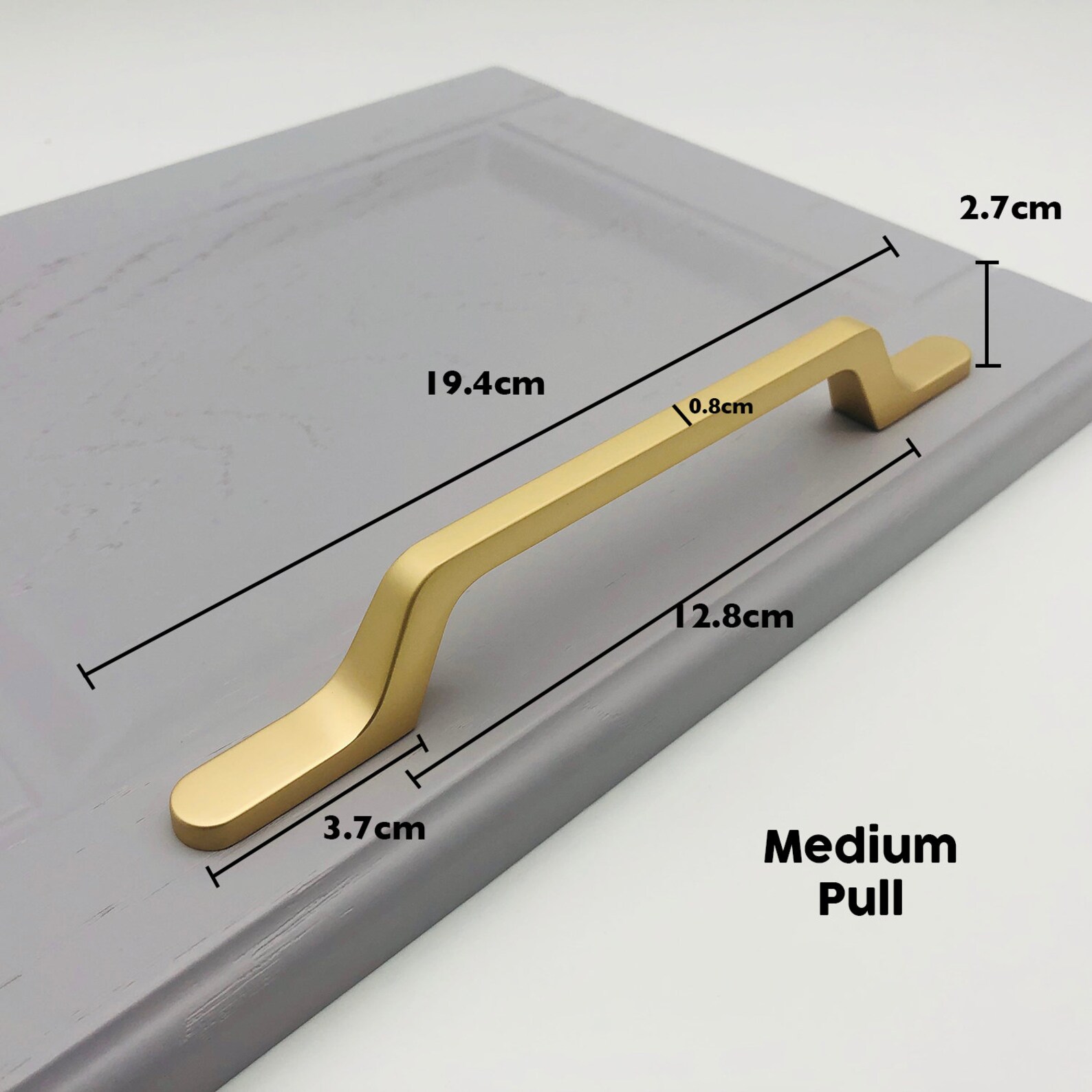 Matte Champagne Gold Pulls Knobs Drawer Etsy Australia