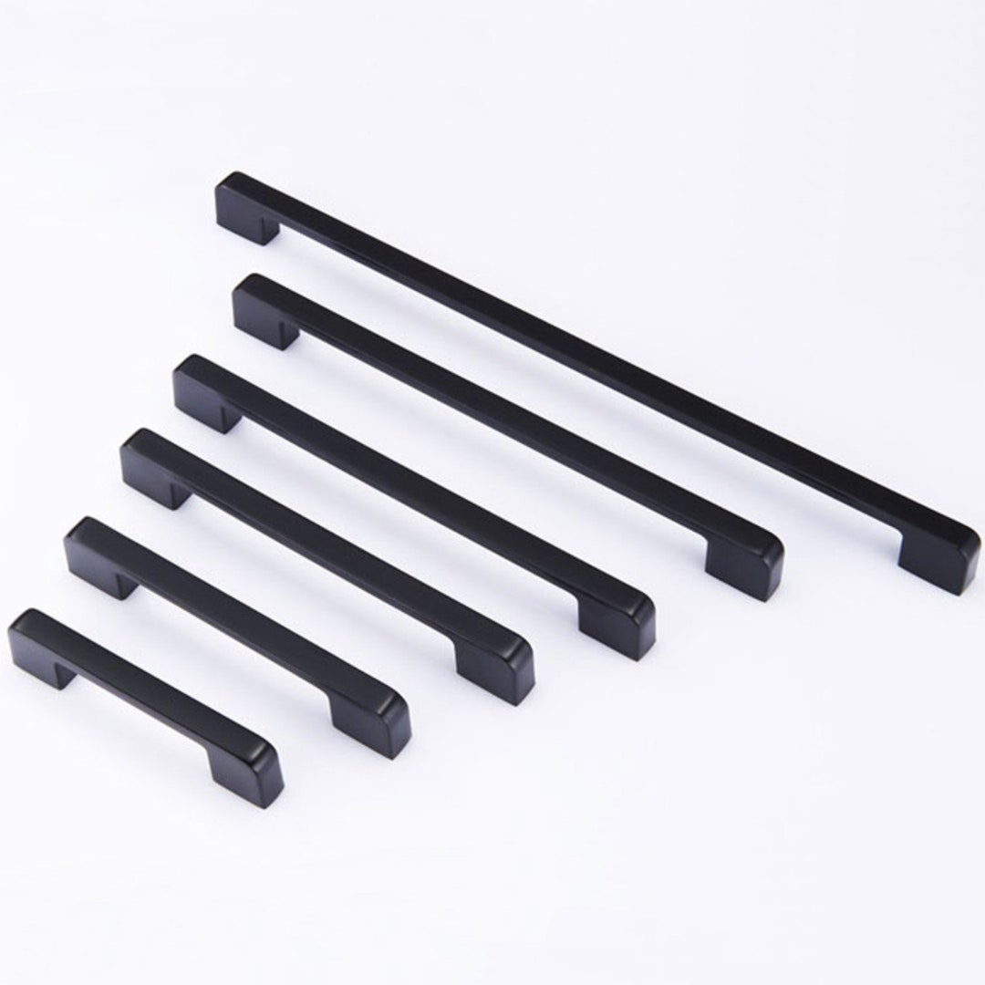 Modern Black Drawer Knobs and Drawer Pulls, Knobs and Pulls
