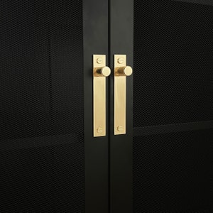 Luxury Polished Chrome & Gold, Matte Brass, Black Cabinet Pulls, Knobs, Knurled Pulls, Drawer Pulls, Handles, Wardrobe Pulls, Brass Pulls image 5