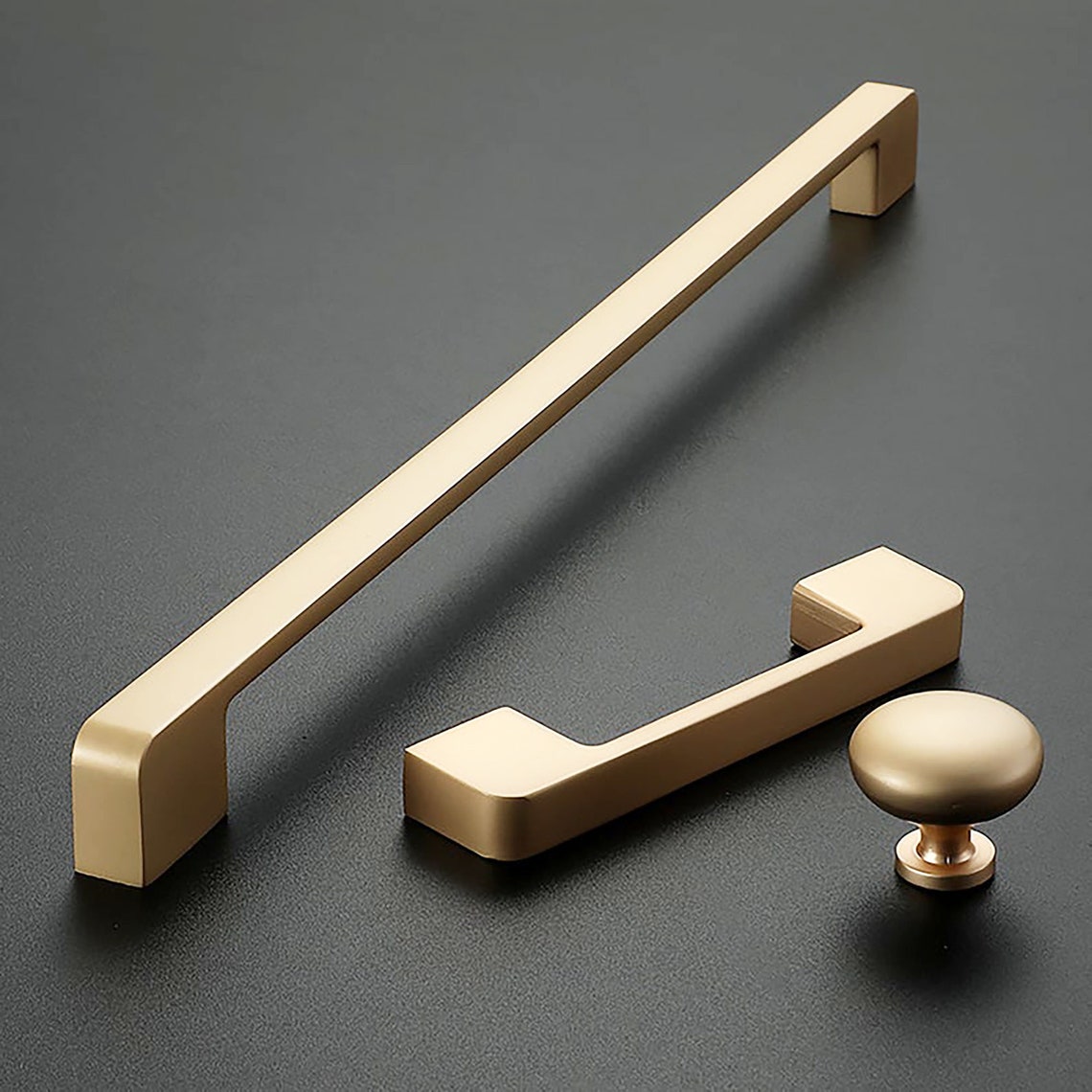 Champagne Gold Drawer Knobs and Drawer Pulls Knobs Etsy