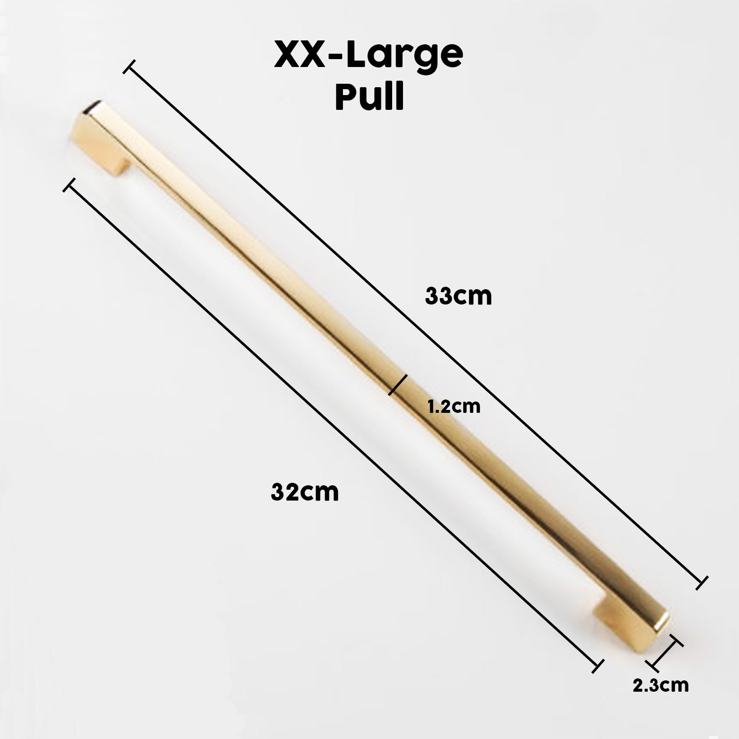 High Polished Luxury Gold Drawer Knobs and Drawer Pulls Etsy UK