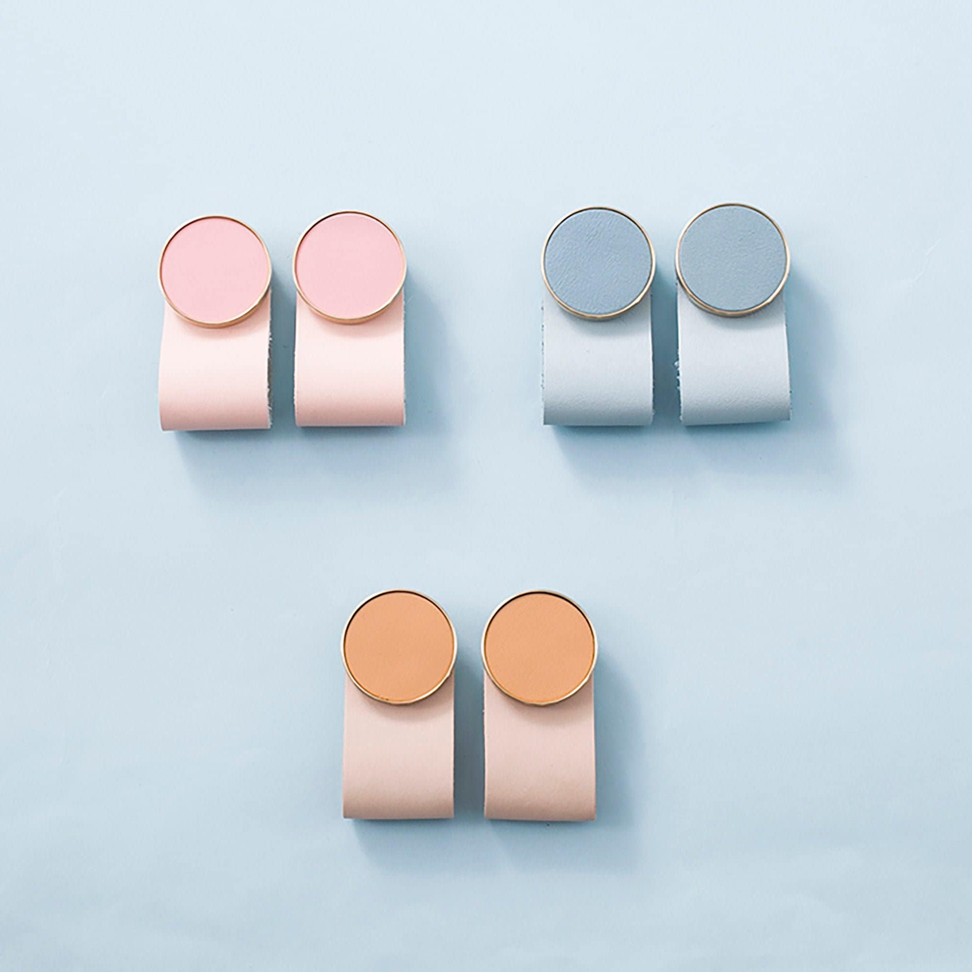 Tiroirs en Cuir Laiton, Tiroirs d'armoire, Boutons de Tiroir, Garde-Robe, Pour Maisons, Bureaux, Caf