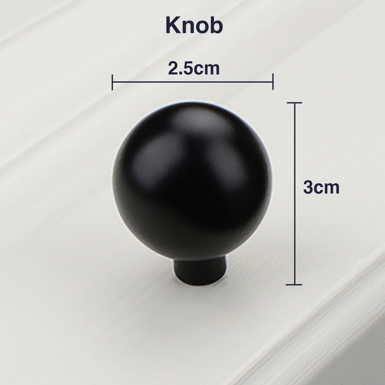 Matte Black Cabinet Pulls, Cabinet Knobs, Drawer Pulls, Drawer Knobs, Pulls, Knobs for homes, offices, cafes etc. image 4