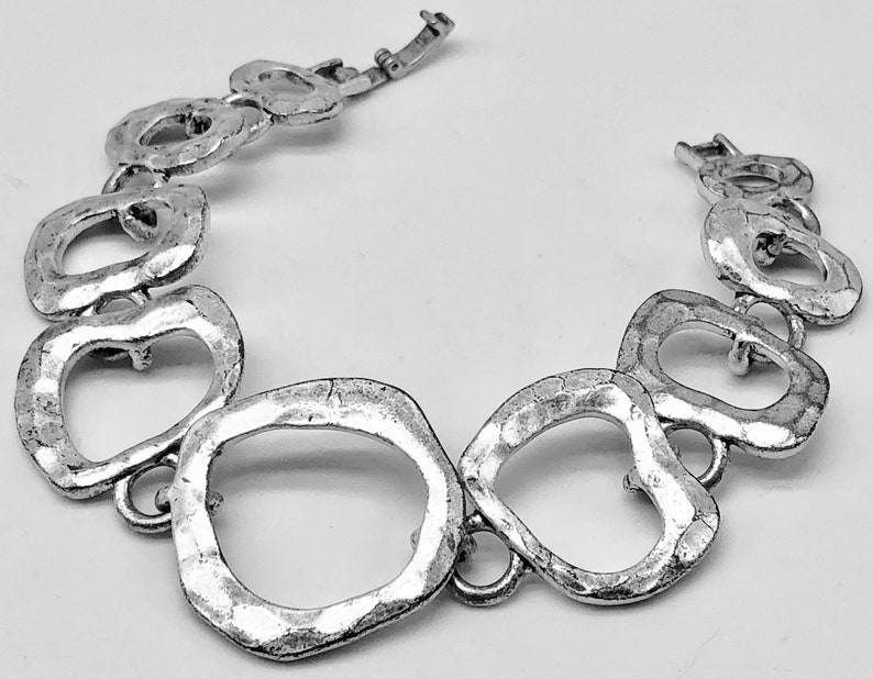 Lia Sophia Silver Tone Link Bracelet