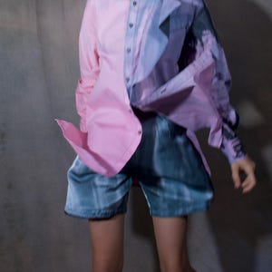 Bermudas. Shorts de viscose. Shorts cinza. Shorts leves de verão. Calças curtas de alfaiataria.