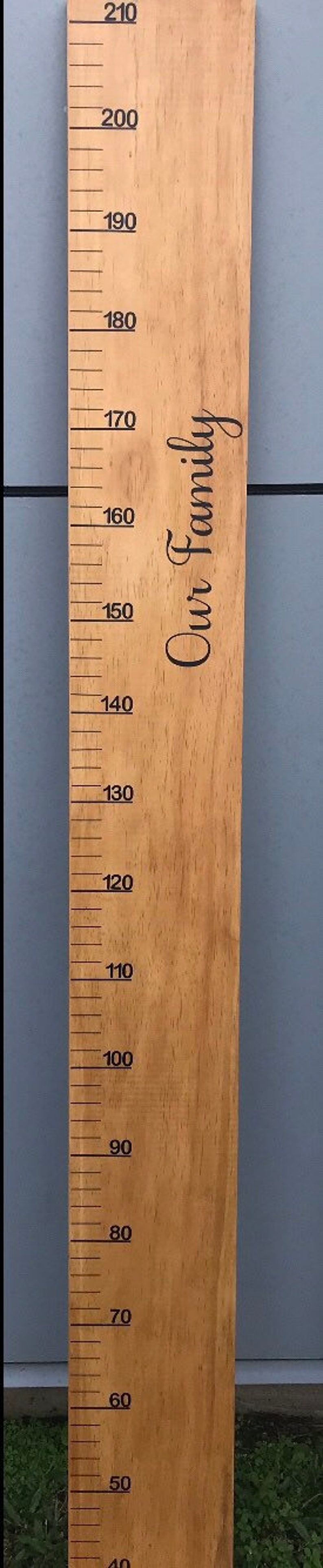 Wooden Height Chart Height Chart Ruler Measurement | Etsy
