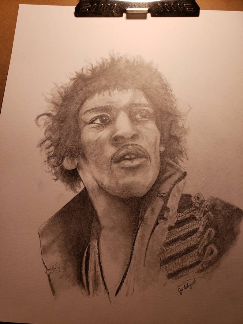 Jimi Hendrix Drawing