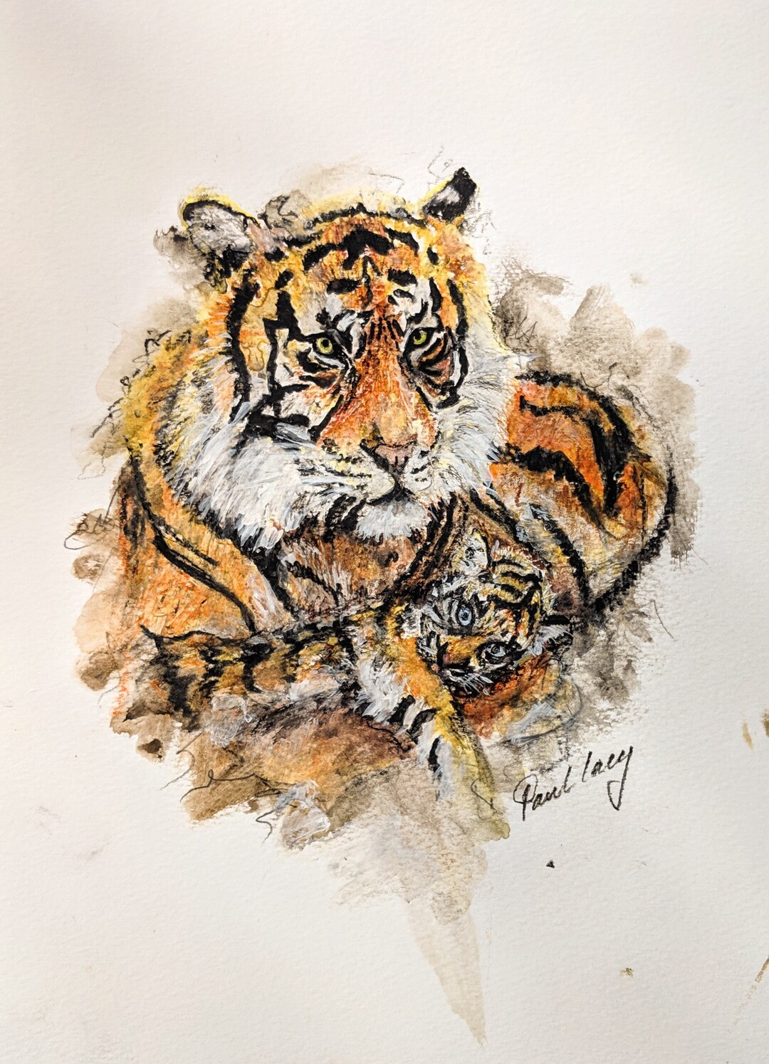 Tiger Print, Tiger Fine Art Print, Tiger Giclee Print Limited Edition