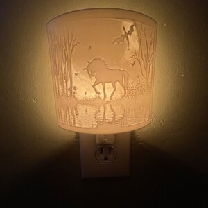 Lithophane night light