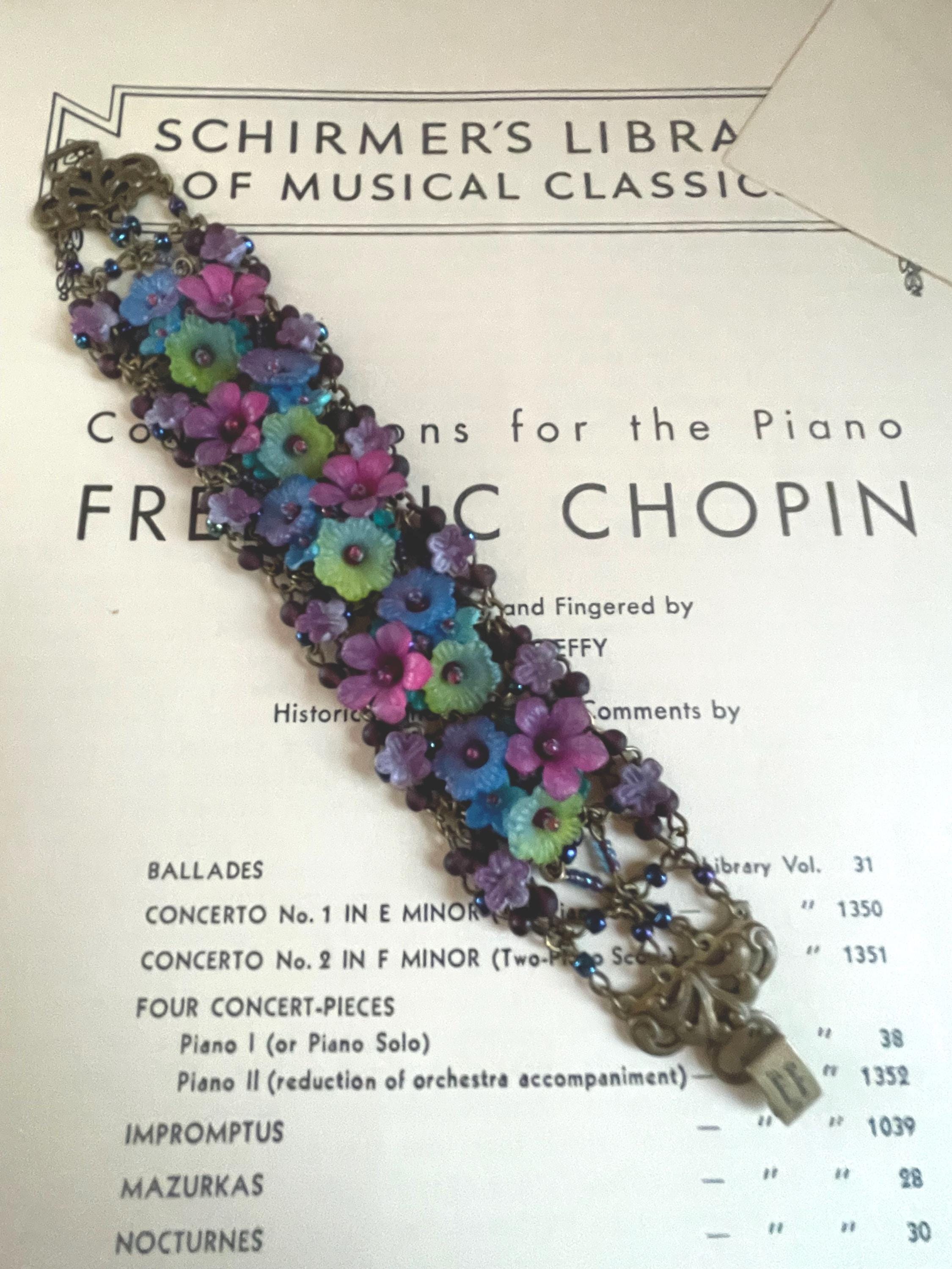 ヴィンテージ COLLEEN TOLAND サンライズ マルチカラー ブレスレット