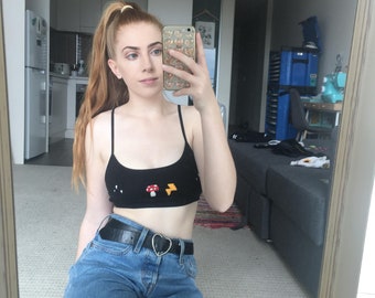 mushroom bralette