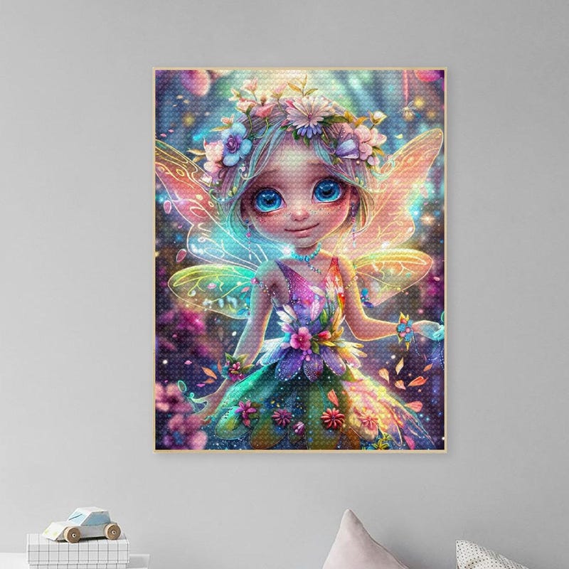 Fairy Diamond Painting Etsy