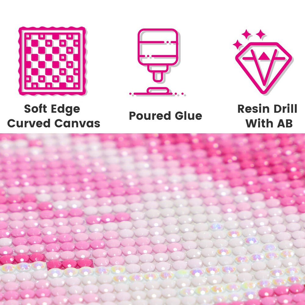5D DIY Diamond Painting Kits Full Round Drill Stitch Mosaico Decoración del  hogar Regalo Likrtyny decoración de arte