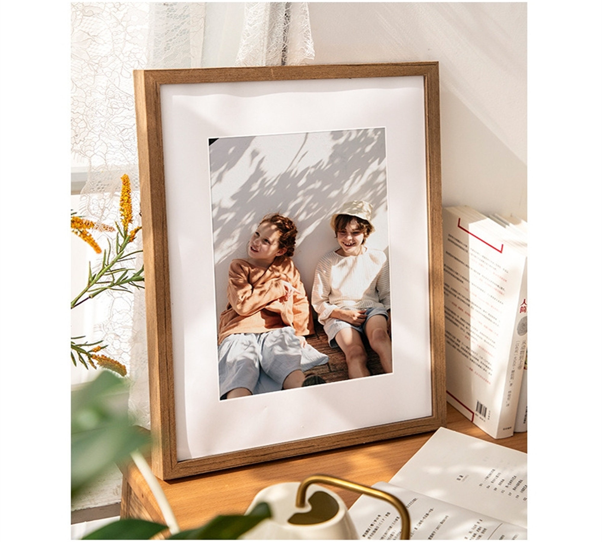 Framed Print - Natural Wood Frame - Medium - 16×16