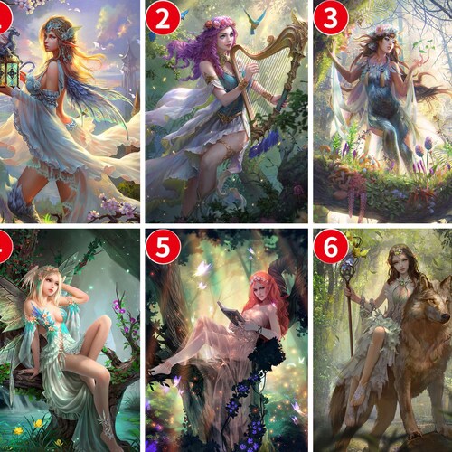 Full Round Dirll 5D Diy Diamond Painting Kits Cartoon Girl - Etsy