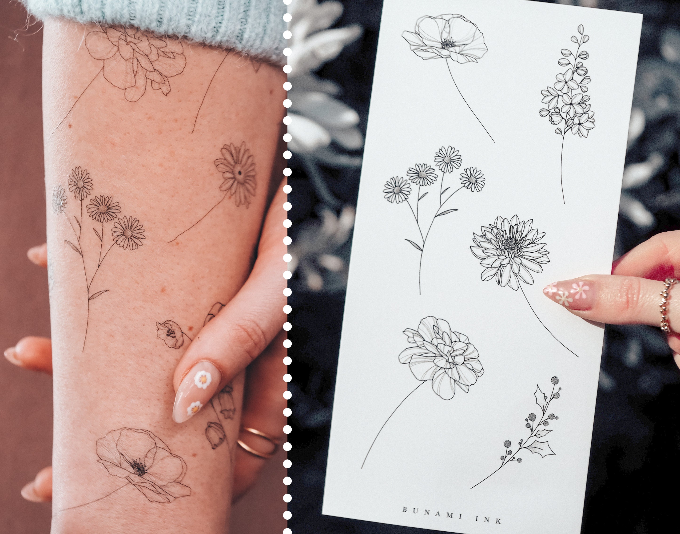 Birth Flowers  Over 50 Best Birthday Flower Tattoo Ideas  Tattoo Stylist