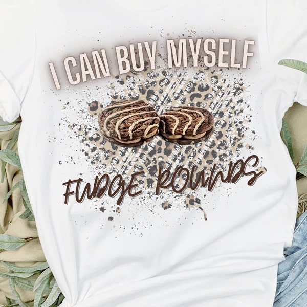 Oliver Anthony Fudge Rounds Leopard I can buy my own Fudge Rounds PNG PDF