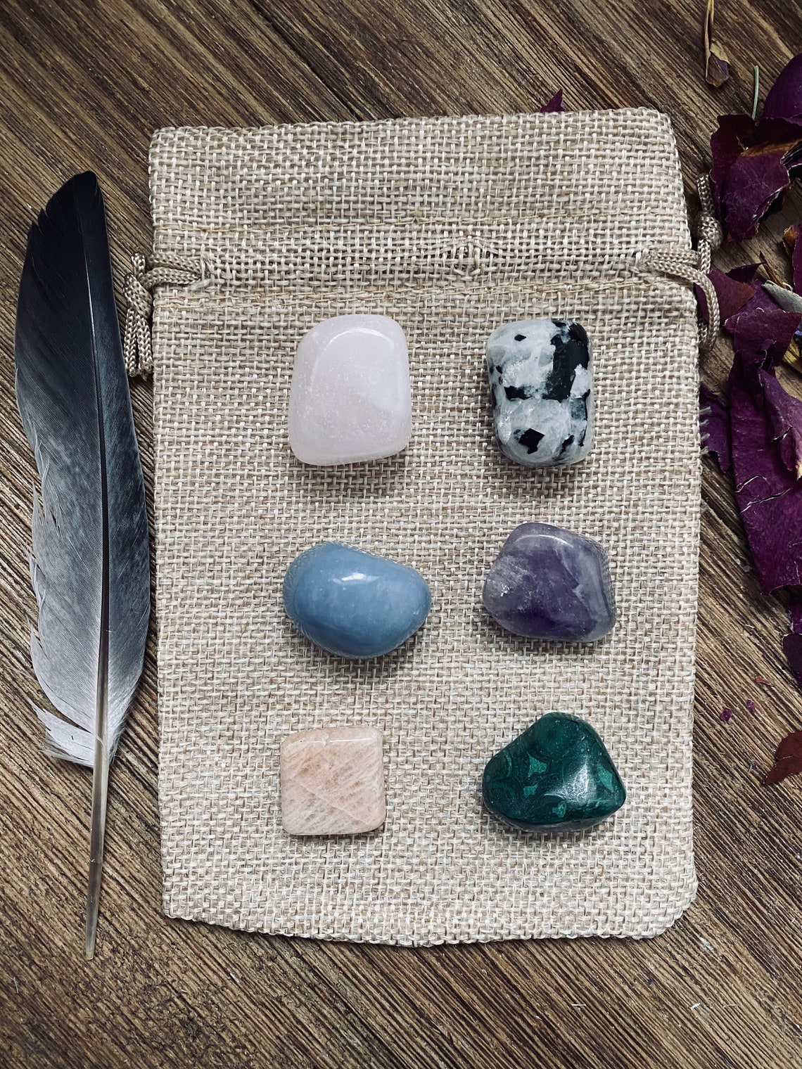 Crystals for Miscarriage Support Kit Etsy