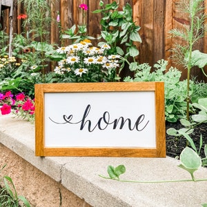 Housewarming Gift, Farmhouse Housewarming, Home Wood Sign, New Neighbors Gift, Entryway Sign, Welcome Home Sign, Country Style Sign