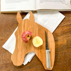 Horse Shaped Cutting Board, Birthday Gift for Horse Lover, 14&quot; x 9&quot;, Western Cutting Board, Cheese Platter, Western Style Kitchen