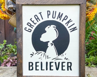 Great Pumpkin Halloween, Charlie Brown, Snoopy Dekoracja ścienna, Peanuts Halloween Dekoracja, Great Pumpkin Charlie Brown, Halloween Dekoracja ścienna