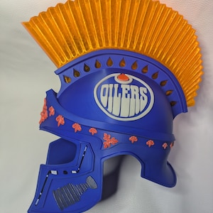 Hockey-Thema Helm im griechischen Stil