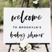 Editable Baby Shower Welcome Sign Baby Shower Welcome Poster INSTANT ...