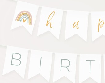 Golf Happy Birthday Banner Hole in One Banner Birthday Boy - Etsy