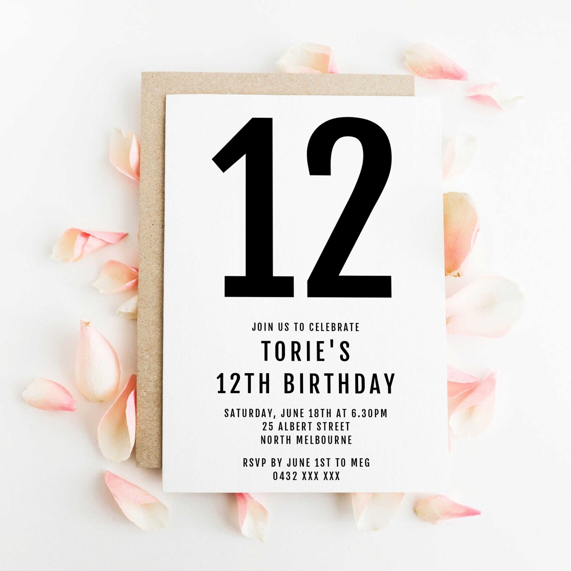 simple-12th-birthday-invitation-instant-download-birthday-etsy